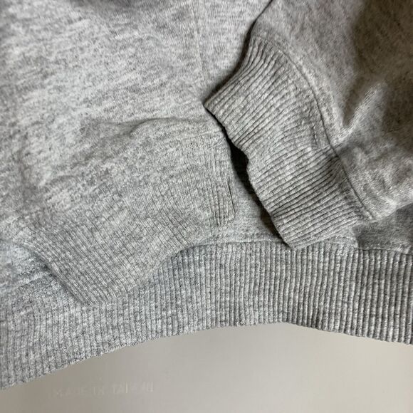 HARVARD UNIVERSITY Girls Cropped Sweatshirt Crewneck School Seal Logo Gray 14/16 - Picture 8 of 8